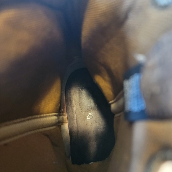 Loredo Cowboy Boots Pull cut outs Snake Skin Texture - Picture 8 of 8